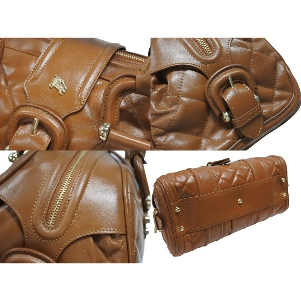 BURBERRY Bowling Boston bag brown - Picture 6 of 10